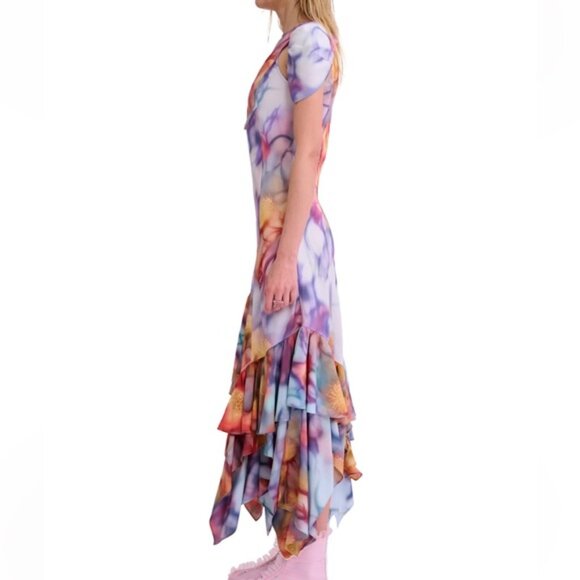 COLLINA STRADA  New without tag BARBED FLORAL HILLARY DRESS Sz M made in… - Picture 15 of 16